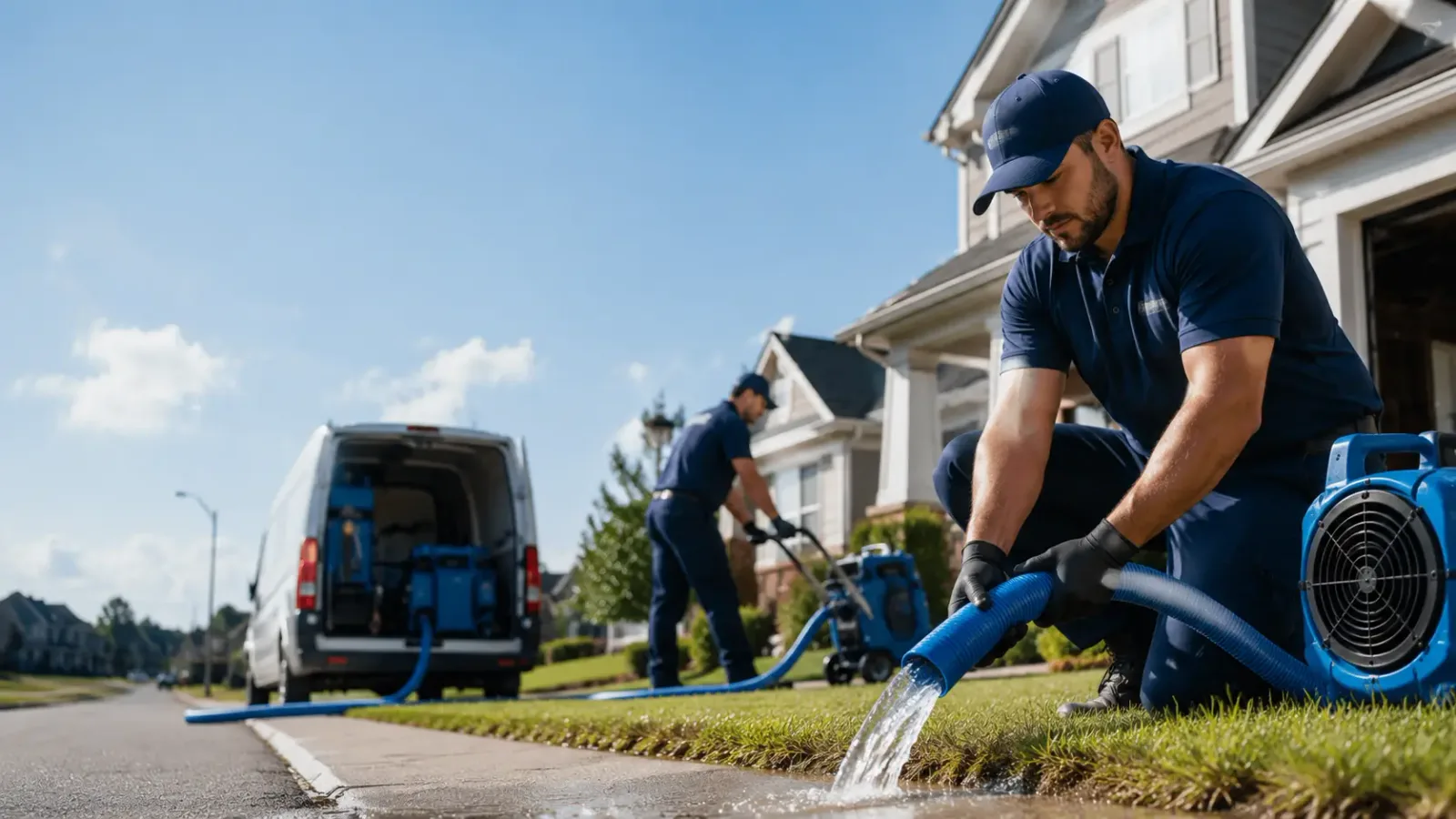 Flood Damage Restoration in Jermyn, TX